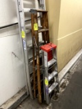6FT WOOD A FRAME LADDER