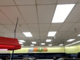 WHITE TRACK LIGHTING IN PRODUCE