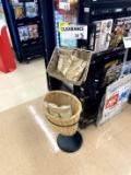 WHICKER BASKET DISPLAY