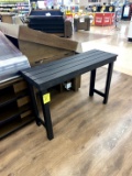 WOOD DISPLAY TABLE