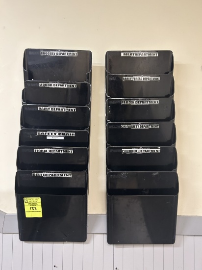 WALL MOUNTED FILE ORGANIZERS