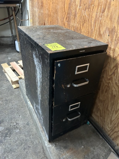 TWO DRAWER FILE CABINET