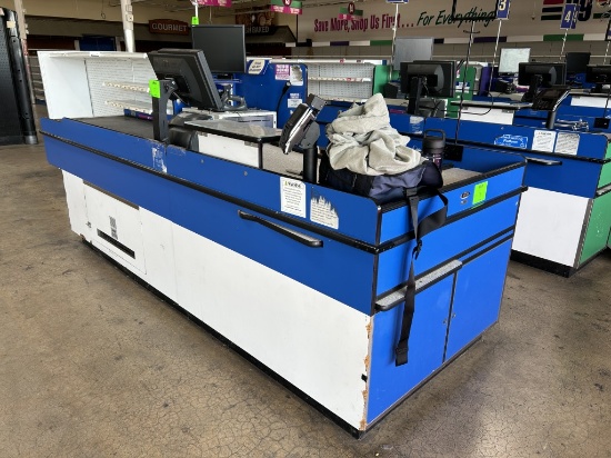 2012 KILLION KCU 3500 SINGLE BELT CHECKSTAND (NO POS)