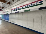 69FT OF LOZIER WALL SHELVING