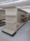 Lozier gondola shelving, 20' run w/ 2) 4' endcaps