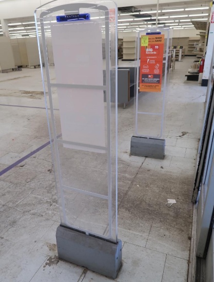 pair of SenTech security monitors