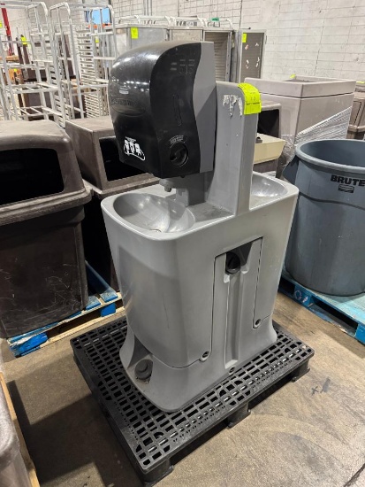 Plastic handwash station
