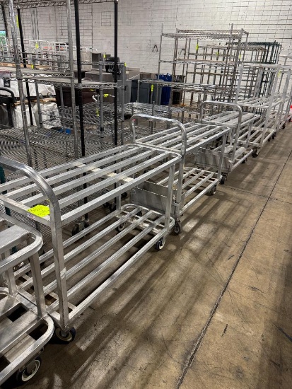 Aluminum transport carts