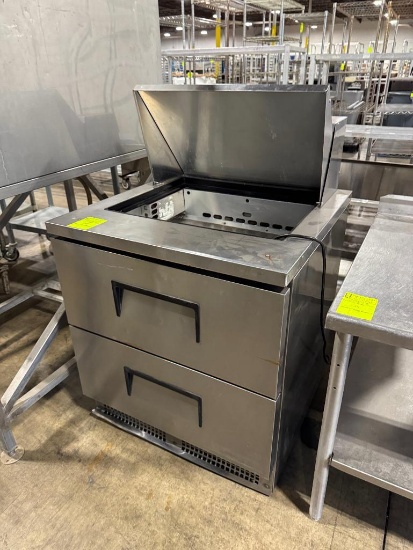 True refrigerated prep station