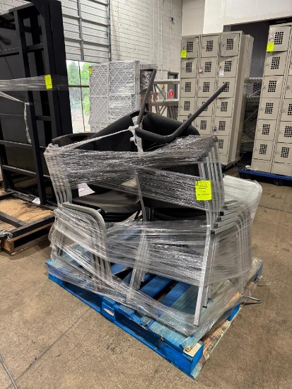 Pallet of assorted chairs
