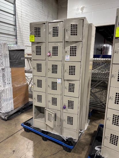 Employee lockers