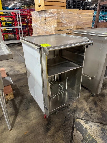 Stainless steel utility cart