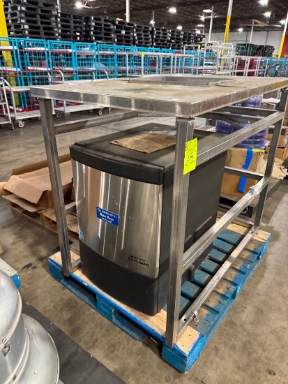 Howe heavy duty ice flaker w/ stand