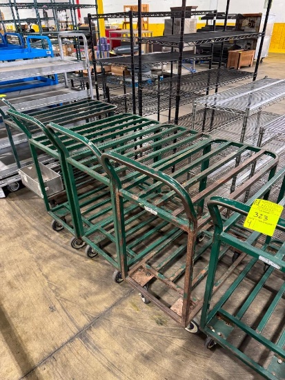 Steel transport carts