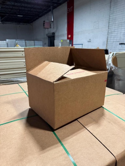 Pallet of cardboard boxes