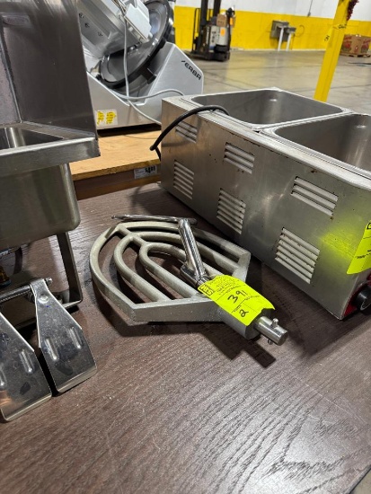 Mixer attachments, flat beater/dough hook