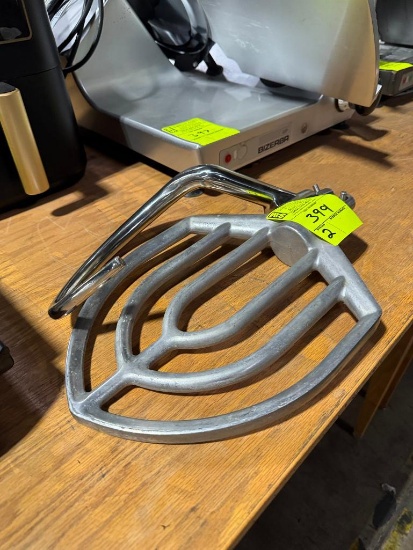 Mixer attachments, flat beater/dough hook