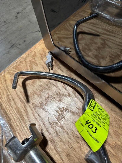 Mixer dough hook