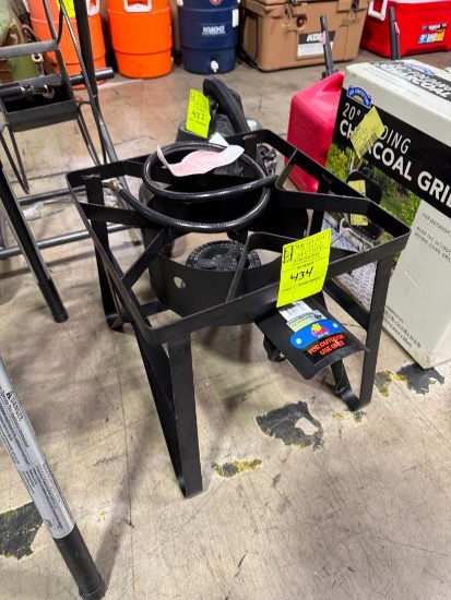 Portable propane single burner