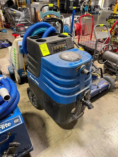 Powr-Flite carpet extractor w/ heater