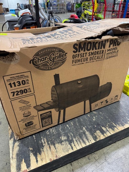 Char-Griller smokin pro offset smoker