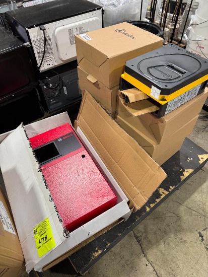 Pallet of BOSCH electircal box & Evolution hoppers