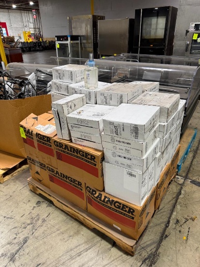 Pallet of Purell sanitizer