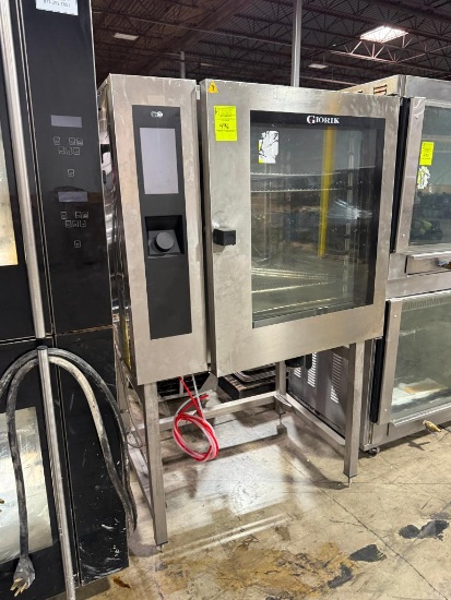 Giorik combi steam convection oven, door handle is broken