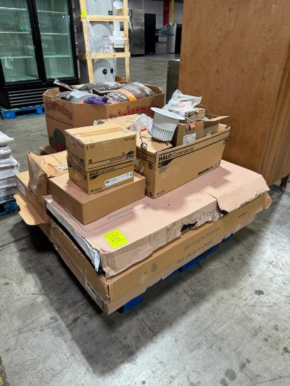 Pallet of Halo Commercial light equipment