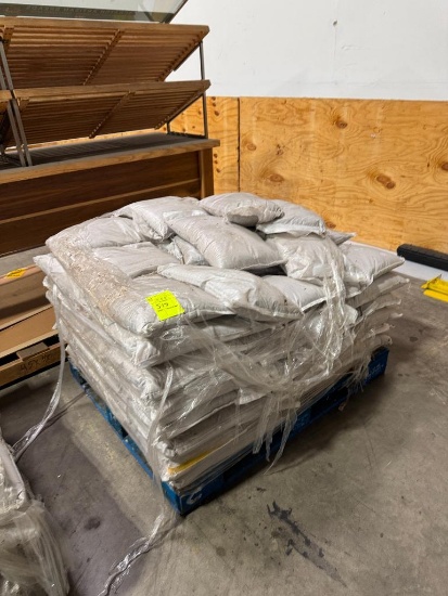 Pallet of sand bags