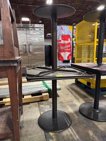 Metal square tables