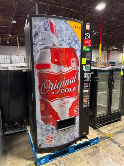 Vendo soda vending machine, 10) varieties, w/ key