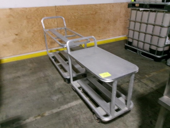 Aluminum transport carts