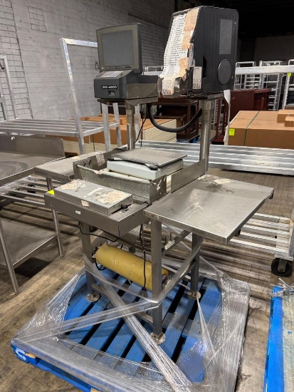 Teraoka weigh/wrap system