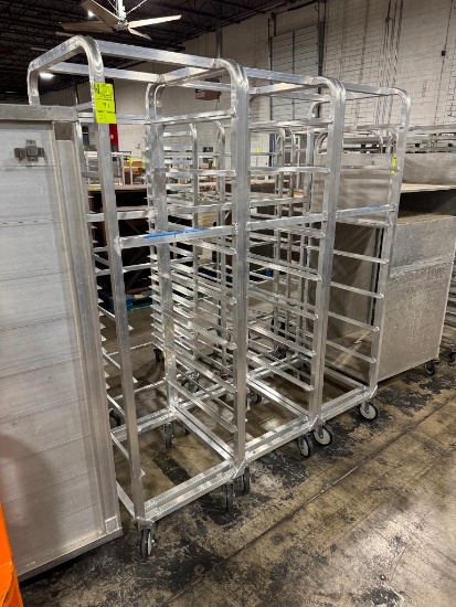 aluminum tub/tray racks