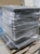pallet of folding tables w/ plastic tops