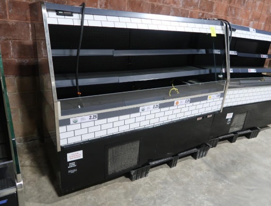 Hill Phoenix refrigerated multideck case, self-contained, ~6' case