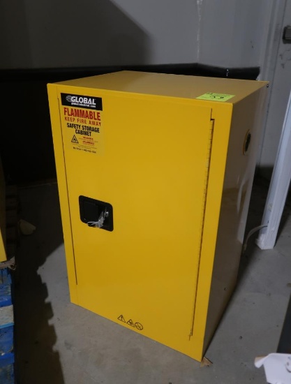 flammable liquids cabinet, new