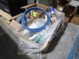 pallet of refrigeration installation components