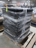 pallet of folding tables w/ plastic tops
