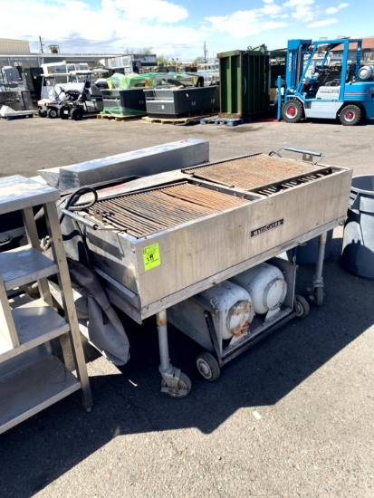 MAGICATER PROPANE GRILL ON STAND