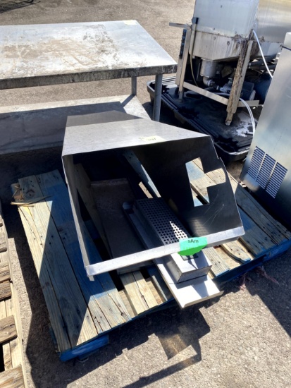 PIECE OF STAINLESS SCRAP
