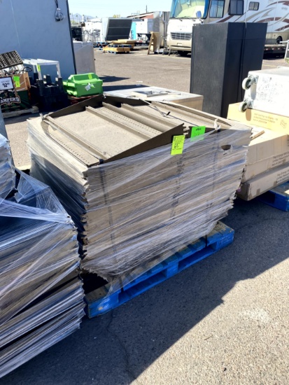 PALLET OF LOZIER SHELVES