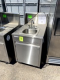 PORTABLE STAINLESS SINK STATION