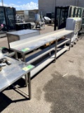 THREE TIER STAINLESS OVERSHELF