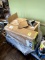 PALLET OF ASSORTED DISPLAY SHELF PIECES