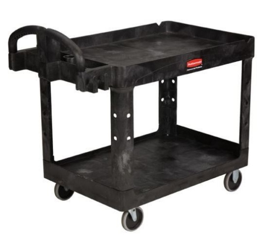 RUBBERMAID TWO TIER CART (NEW)
