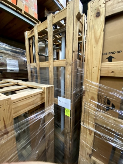 CRATED STAINLESS STEEL TABLE