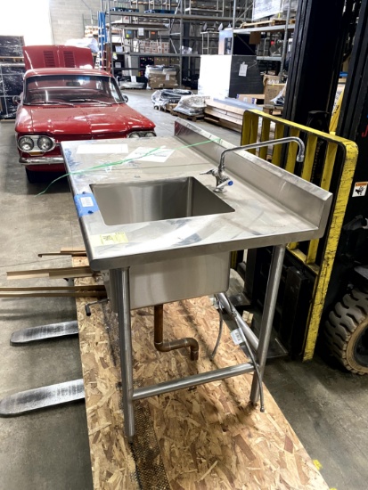 SINGLE BASIN STAINLESS SINK