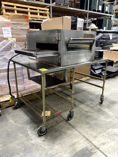 UNMARKED CONVEYOR PIZZA OVEN